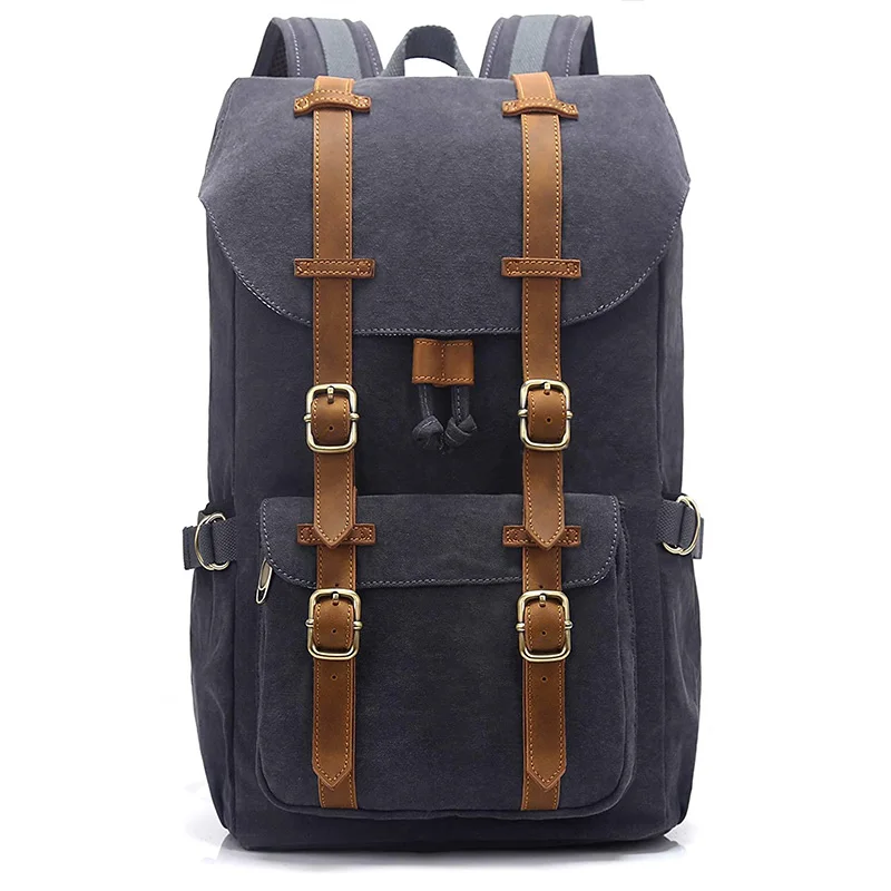 

vintage Canvas Laptop Backpack For Men Women School Mochila Fashion Leisure Women Travel Backpacks School Backpack