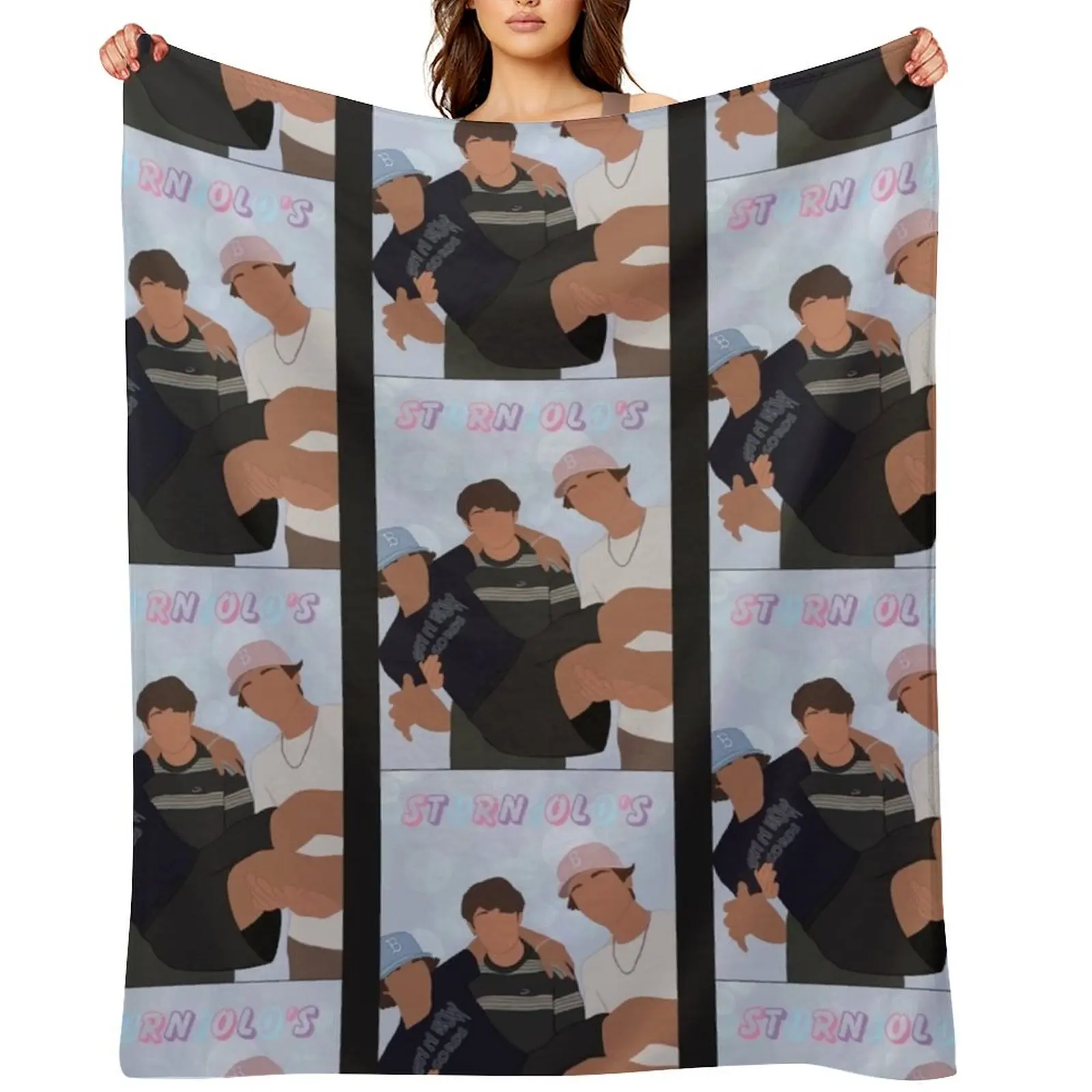 

chris sturniolo Throw Blanket Soft Plush Plaid Shaggy Summer Sofa Throw Blankets