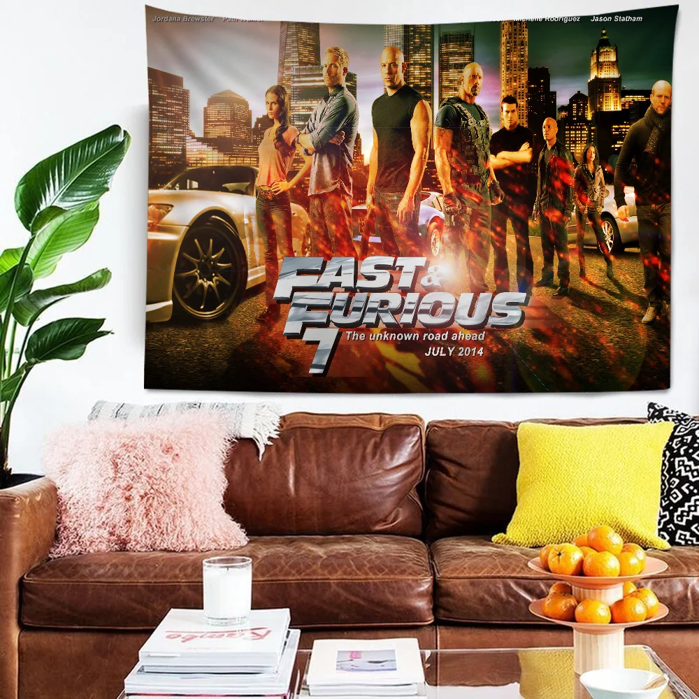 

Fast And Furious Colorful Tapestry Wall Hanging Home Decoration Hippie Bohemian Decoration Divination Wall Art Decor