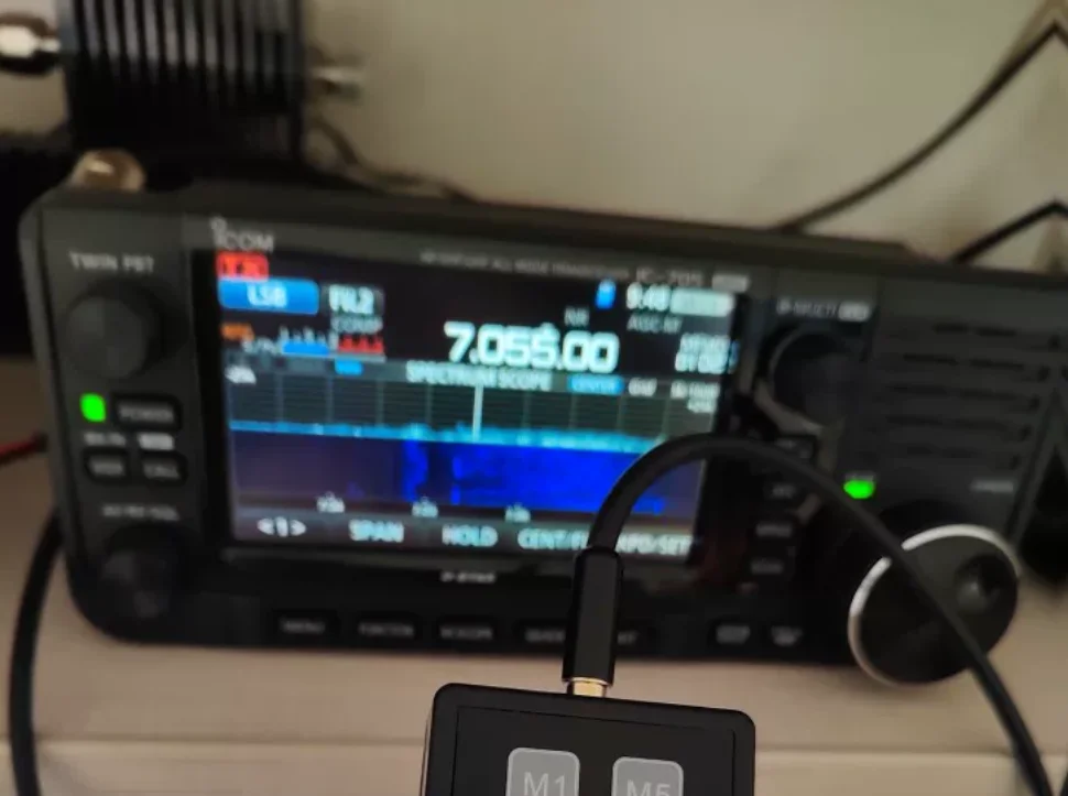 Teclado de control de atajos de radio ICOM para controlador IC-705 IC-7300 IC-7100 IC-7410 IC705 7000 SSB CW RTTY