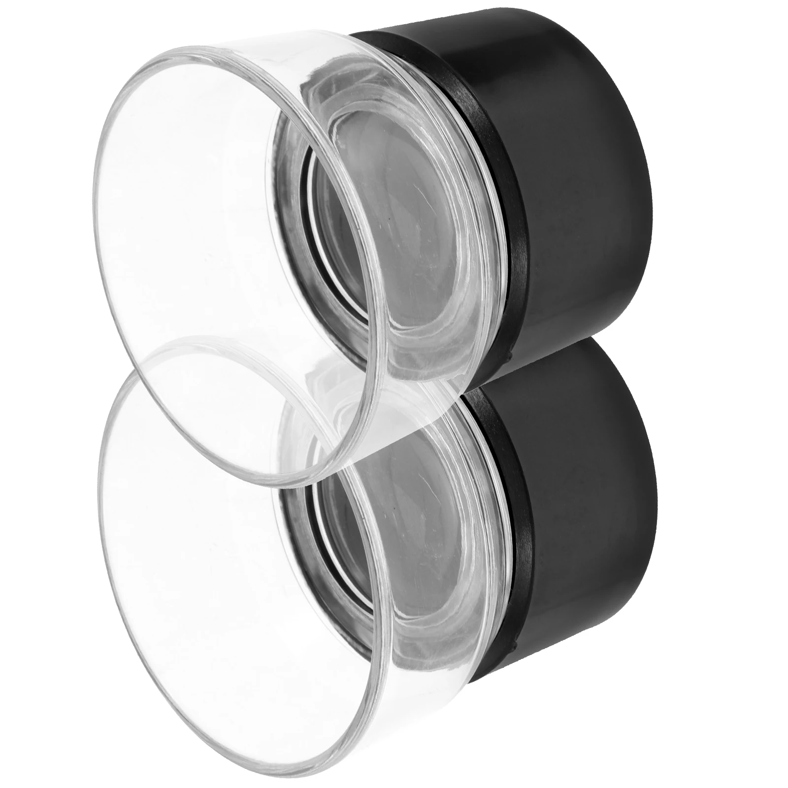 2Pcs Cylindrical Jewelry Magnifying Glass 10X Lens Portable Jewelers Magnifier for Watch Repair Reading Clear