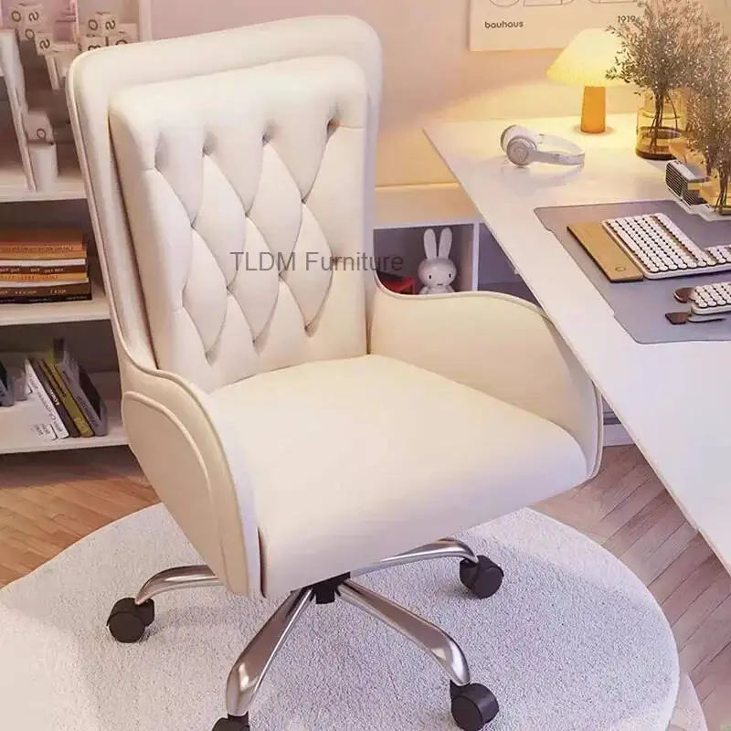 Extension Office Chair Back Cushion Low Price Design Oriented Luxury Gaming Chair Rotatable Cushion Silla Kawaii Gamer Furniture