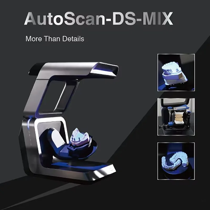 Shining AutoScan DS MIX & EX Pro(H) Dental Lab Desktop 3D Scanner for High Precision EXO CAD Digital Dental Table Scanner