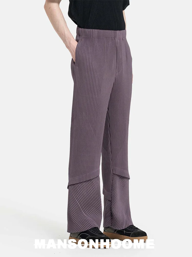 ISSEY 2026 وصل حديثًا بنطال ذو تصميم مميز على طراز مياكي مطوي ومريح #3