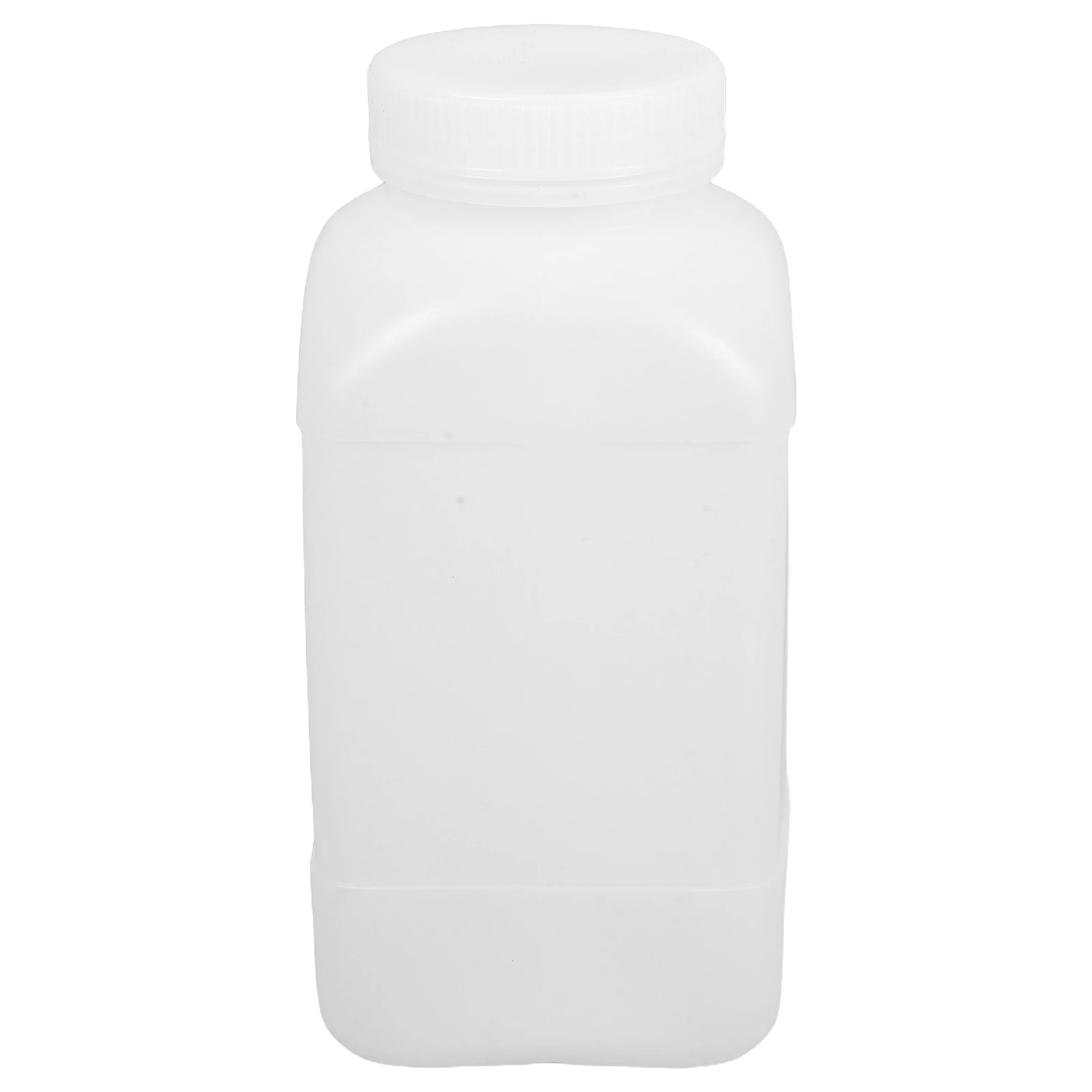 

2 Pcs Wide Mouth Reagent Bottle Chemical Container Storage Bottles Plastic Laboratory Sample
