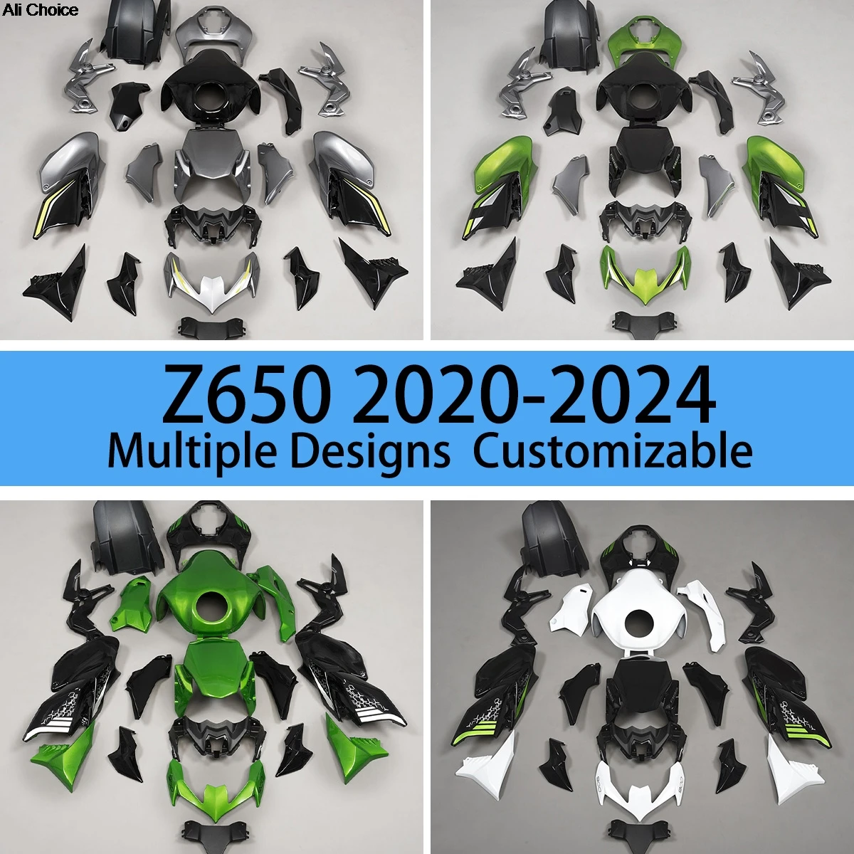 

High Quality Fairings Z 900 2020 2021 2022 2023 2024 Motorcycle Accessory Complete Fairing Kit for KAWASAKI Z900 20-24