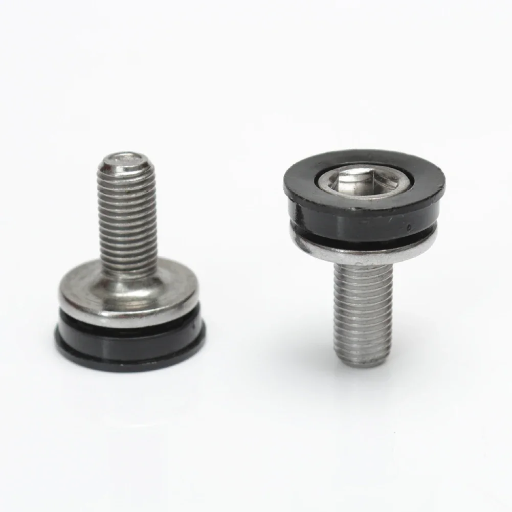 Bike Bottom Bracket Hex Head Crank Arm Bolts M8x15mm Waterproof Sealing Screw Mountain Bike Crankset Bolt BicycleAccessories