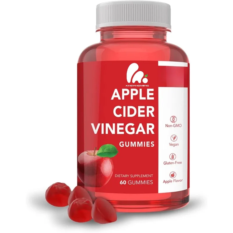 خل التفاح فيتامين نباتي - دعم المناعة والتطهير (الأم، فيتامين ب9، B12، بيترووت، رمان)