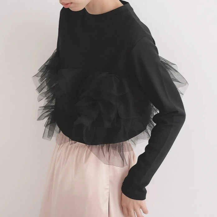 

Autumn New Style Splicing Women's Layered Long Sleeved T-shirts