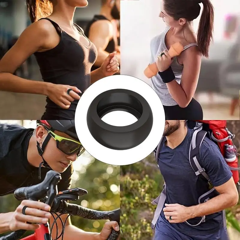 แหวนวงแหวนซิลิโคนยืดหยุ่นและตัวป้องกันการตรวจจับที่ถูกต้องปลอดภัยออกแบบให้มีน้ำหนักเบาสำหรับทุกวัน