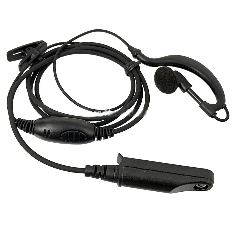 Baofeng UV-9R eeear Hook PTT Mic Headset untuk UV9R Pro UV-82WP UV-9R PLUS BF-9700 UV-XR tahan air Walkie Talkie Radio dua arah