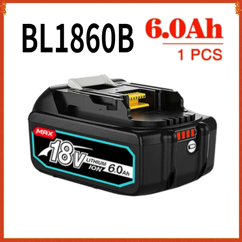 

BL1860 Rechargeable 18 V 6000/8000mAh Li-ion Battery for Makita 18v Battery BL1840 BL1850 BL1830 BL1860B LXT 400