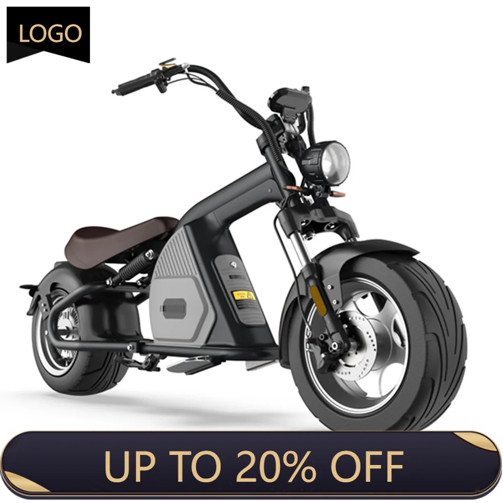 Adult electric motorcycle sports with 12-inch large tires 60V 30Ah battery cheap adult used electric motorcycle