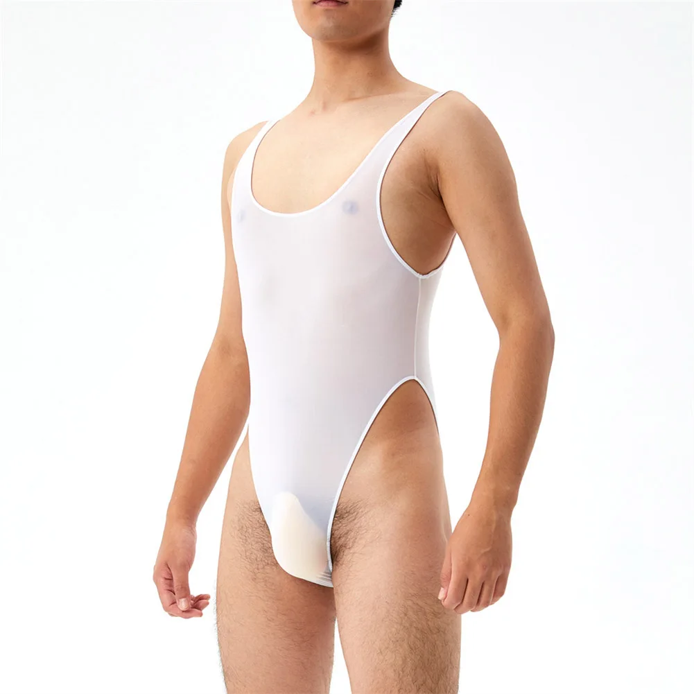 U convexo grande bodysuit bolsa bodysuit masculino, elástico, respirável, magro, bodysuit sexy, macacões, roupa íntima