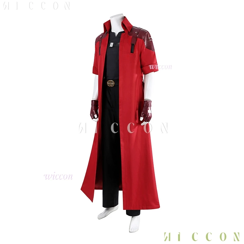 دانتي أزياء تنكرية شعر مستعار أحمر خندق DMC الشيطان هنتر قد يبكي سترة الهالوين زي الهالوين كرنفال أنيمي لعبة Ro الملابس