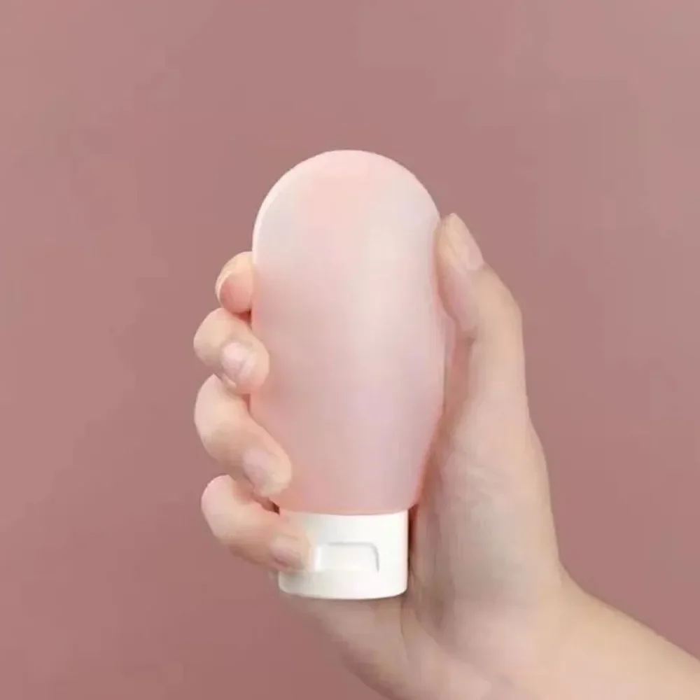 4Pcs/Set Refillable Bottle 60ml Soft Lotion Container Squeeze Tube Empty Bottle Portable Travel Shampoo Bottle