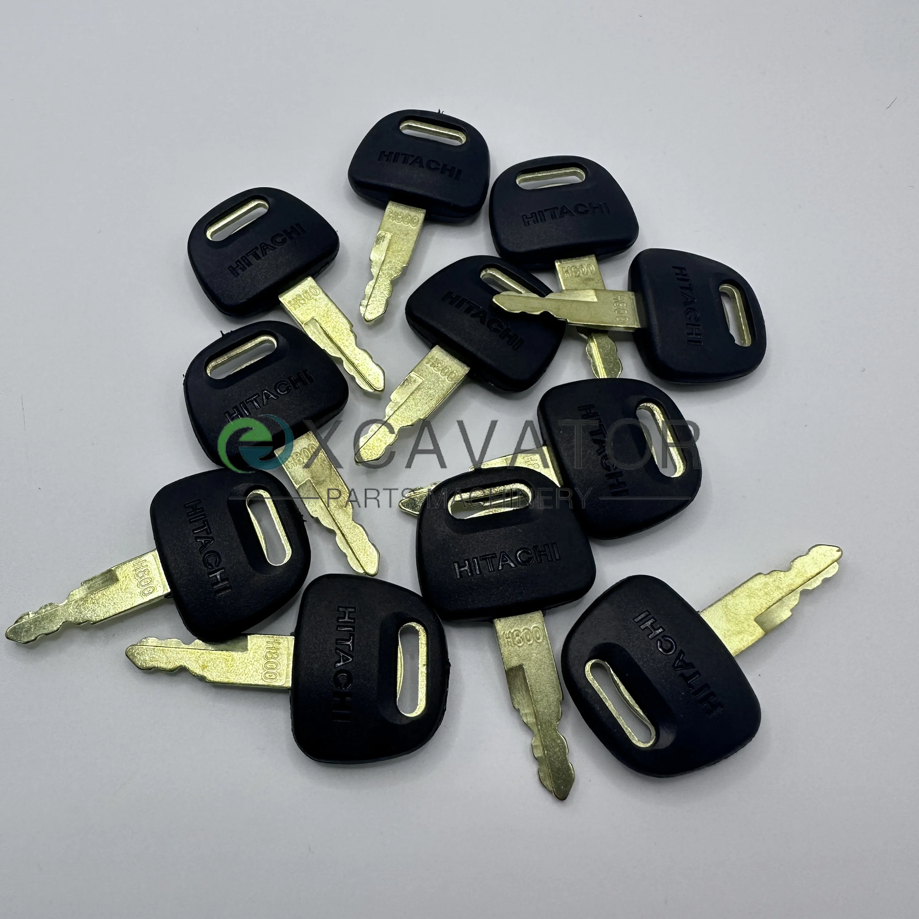 10PCS BU0028 For Hitachi  ZAX ZAXIS Grab H800 Excavator Ignition key High Quality