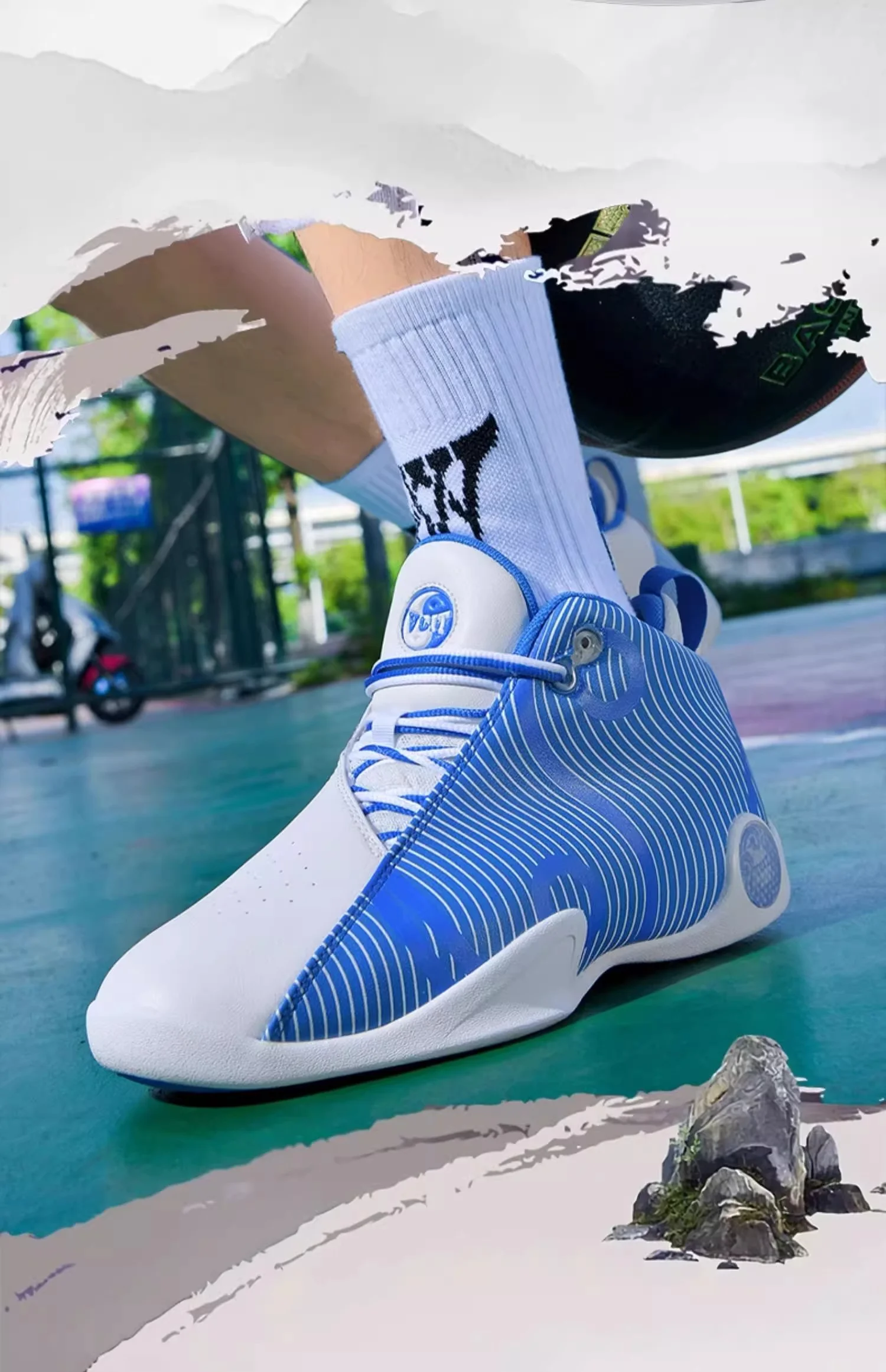 2025 Summer comfortable high quality rubber sole practical sports basketball shoes casual men's shoes 39-47