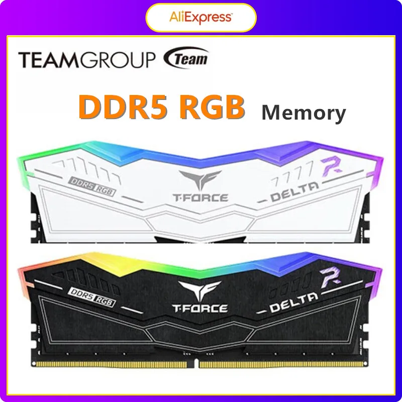 メモリー T-FORCE DELTA R DDR5 32GB 6000MHz TEAMGROUP T-Force