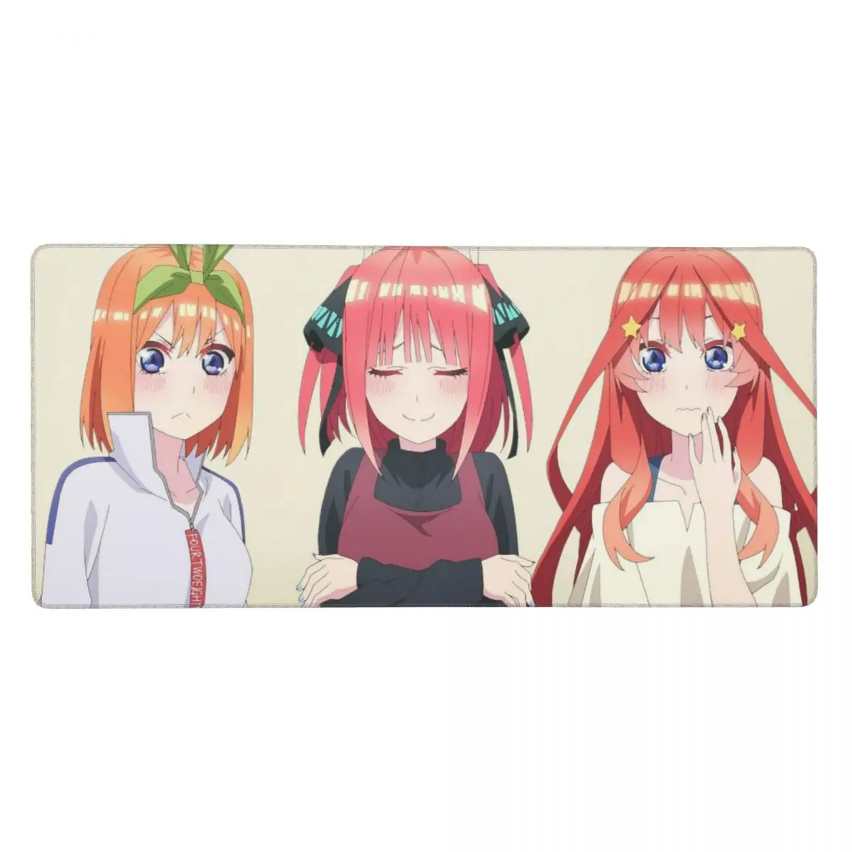 Anime The Quintessential Quintuplets Large Mouse Pad Computer Keyboard Mouse Mat Gamer PC Laptop Desk Mat Office Table Mats