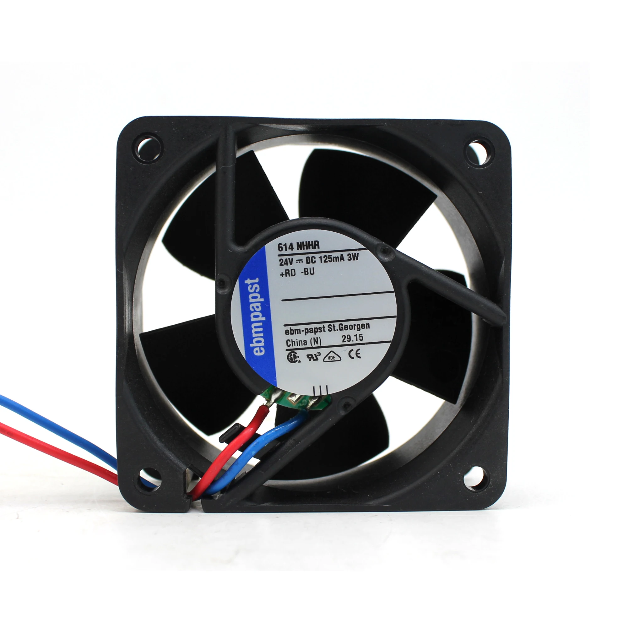 In Stock 614NHHR 60X60X25mm dc 24VDC 6850rpm 6cm axial flow fan brushless inverter cabinet cooling 