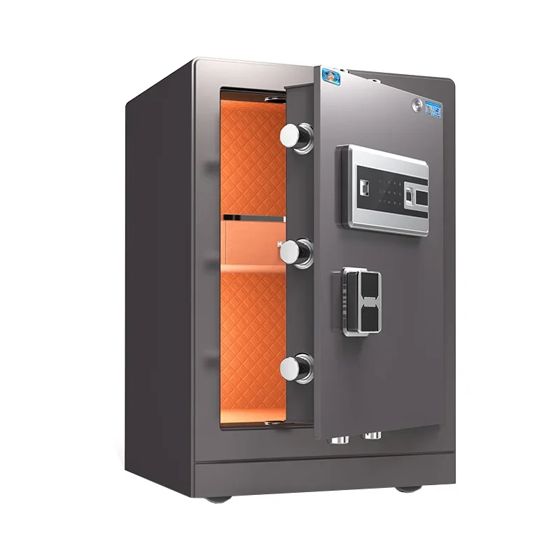 

Safe Home Small Office Hidden Fingerprint Password Intelligent Anti-theft Anti-drill Safe