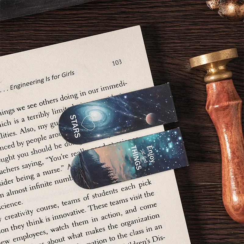 3 قطعة/الحزمة من سلسلة Galaxy الإشارات المرجعية لقراء الكتب واللوازم المدرسية والقرطاسية الإبداعية هدايا رائعة للطلاب