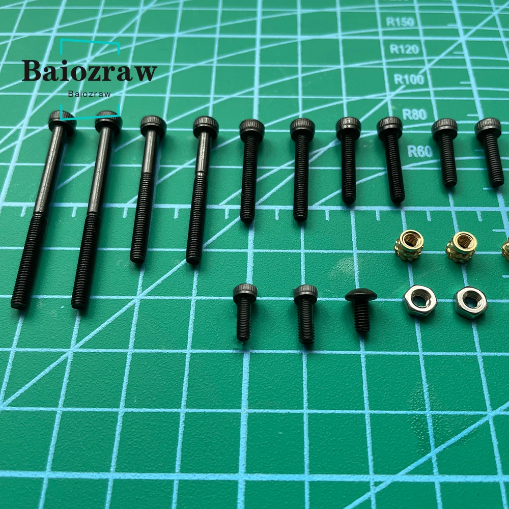 Voron Afterburner/StealthBurner DIY Project Fasteners Screws Nuts Full Kit Voron 3D Printer Upgrade Screws and Nuts Kit