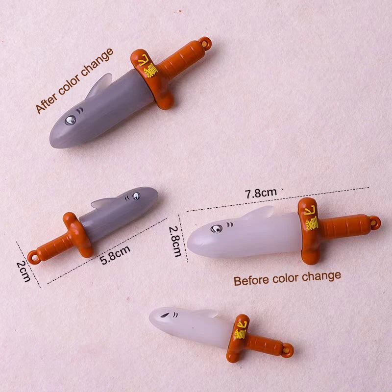 الإبداعية مضحك الرمال القرش سكين المفاتيح لعبة الضغط متعة ولطيف القرش السيف ألعاب حيوانات الأطفال بنين بنات هدية عيد ميلاد #6