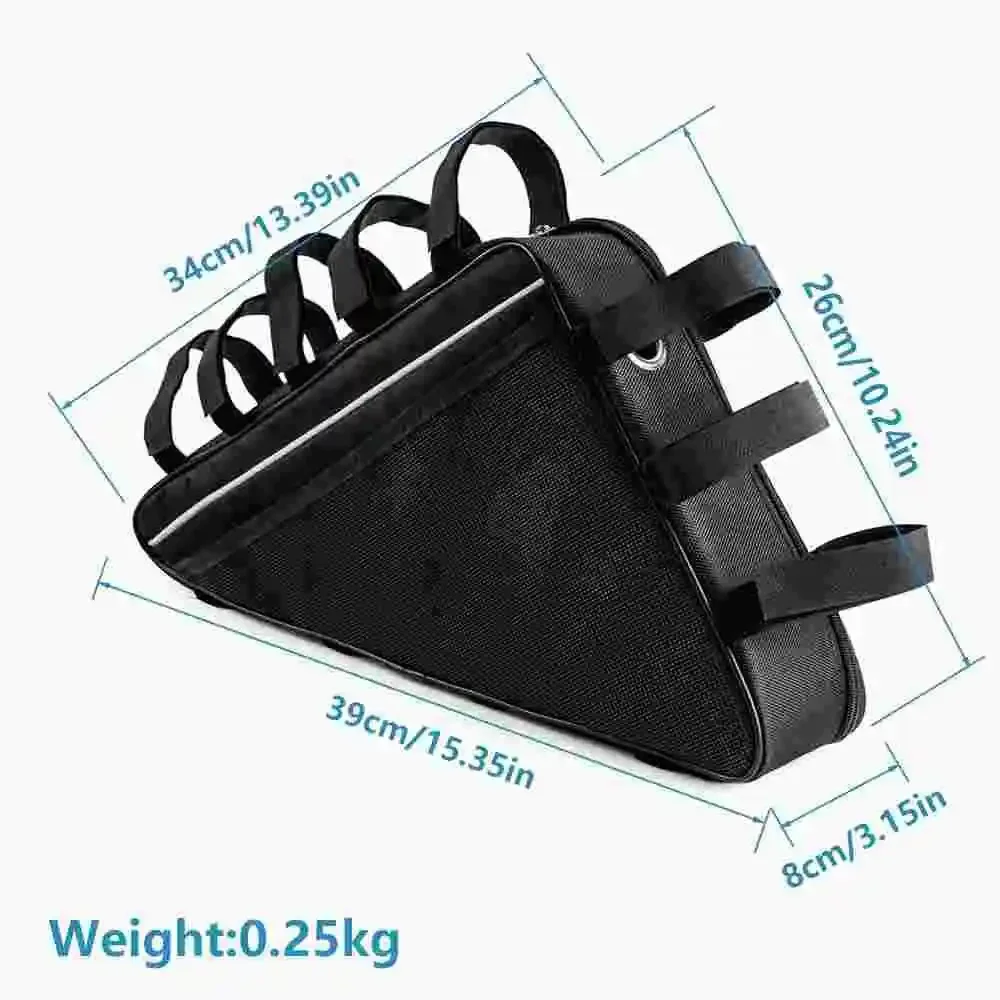 MTB Triangle Battery Bag Outdoor Frame Bag Ebike Lithium Battery Storage Cover