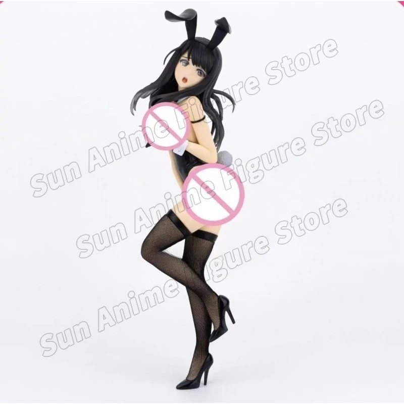 AY NSFW جودة عالية الأرنب الأخت العمل أرنب الأرنب فتاة 1/4 شخصيات كرتونية البلاستيكية جمع نموذج خلع الملابس #2