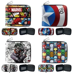 Miniso Marvel Comics Cartoon Round Zipper Wallet Cool Design