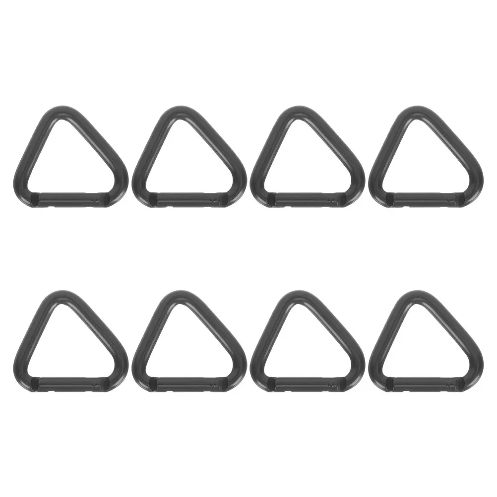 

8 Pcs Outdoor Mountaineering Buckle Hooks Climbing Carabiner Buckles Aluminum Alloy for Fitness Heavy Duty