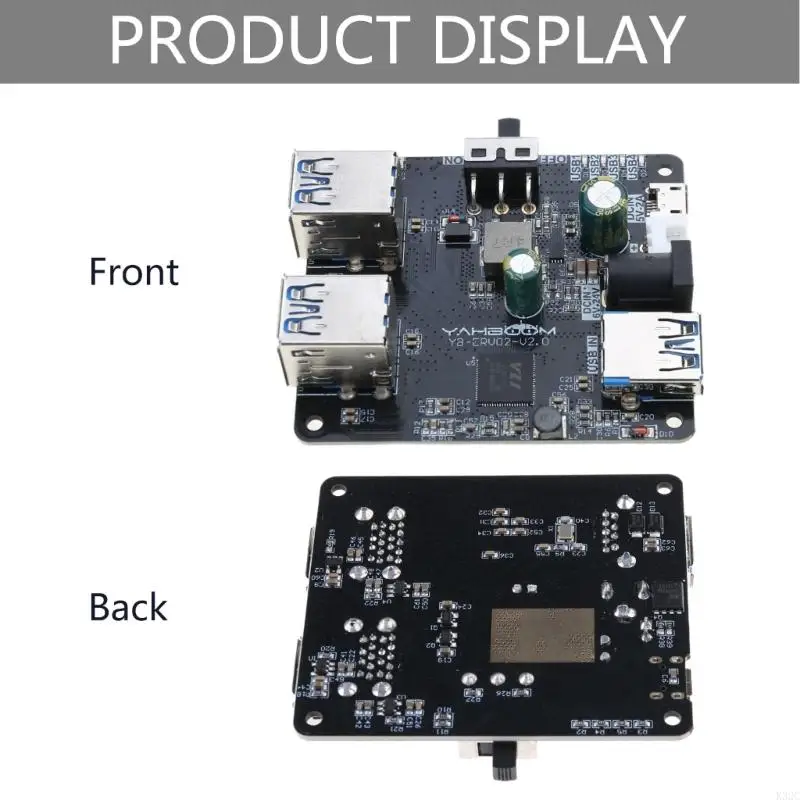 K32C Perfect 5 Gbps USB Expansion Board pour pour / Ros Robot Car 2,5 pouces HDD / SSD Bouclier avec chaleur