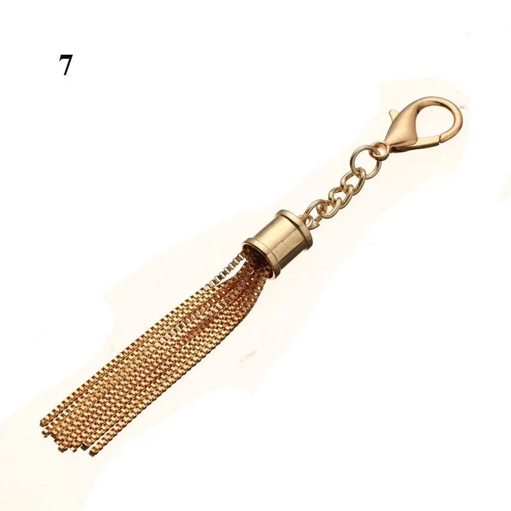 High Quality Fashion Handbag Decoration Tassels Pendant Shoulder Bag Tassel Purse Hardware Accessories Tassel Pendant Keychain