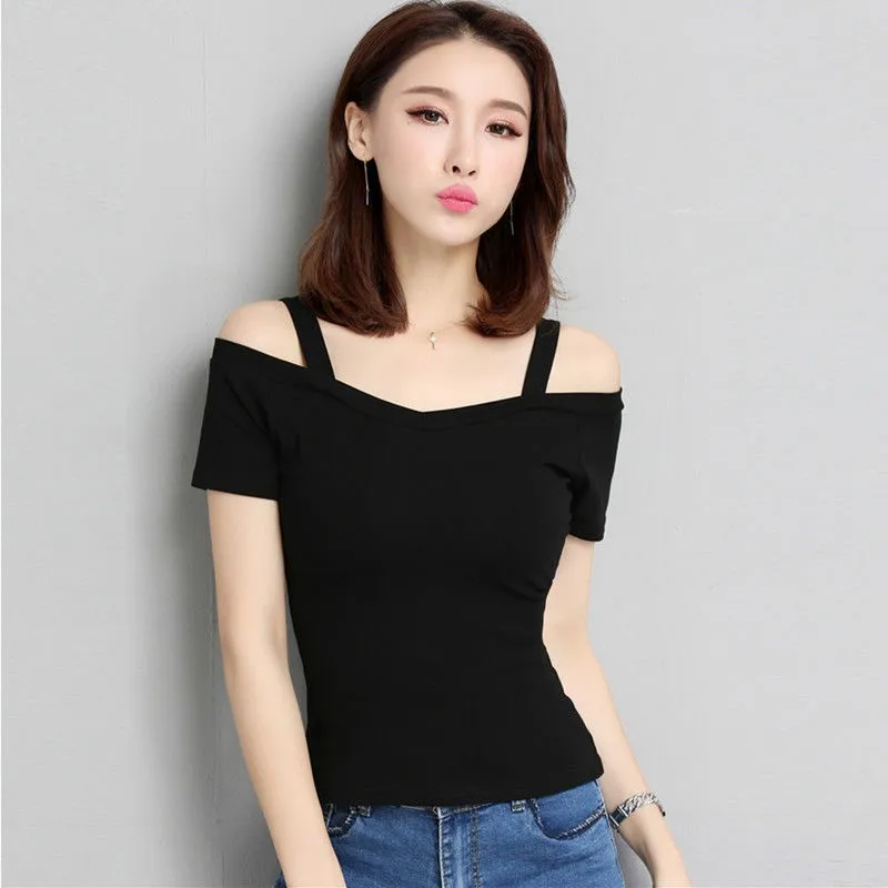 

Summer New Korean Edition Latin Dance Top For Women Small Off Shoulder Strap Training Dress National Standard Latin Dance Clothe