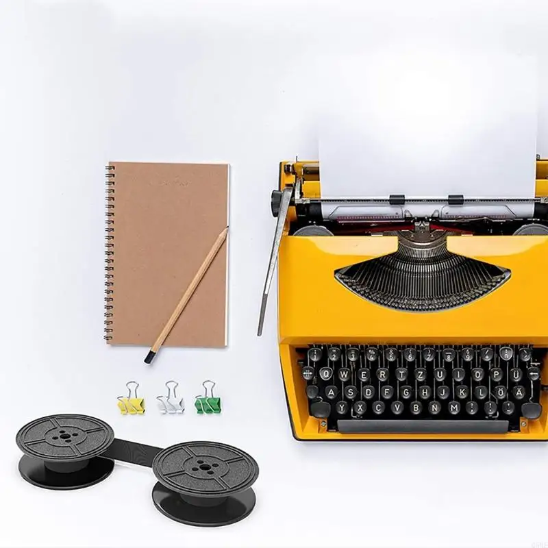 Q5WF Typewriter ML80 Ribbon Twin Spool for OKI ML80,82,83,92,93,TEC EPS600,MA1100 Printer Reliable Function Printer