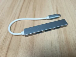 Type C or USB  4 Port Hub For Mobile Phone Computer Extension USB Hub Charing Data Tramsimission USB Cable
