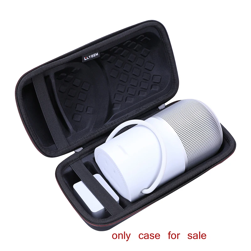 LTGEM Black EVA Hard Case for Bose Portable Home Speaker-with Alexa Voice Control Built-In