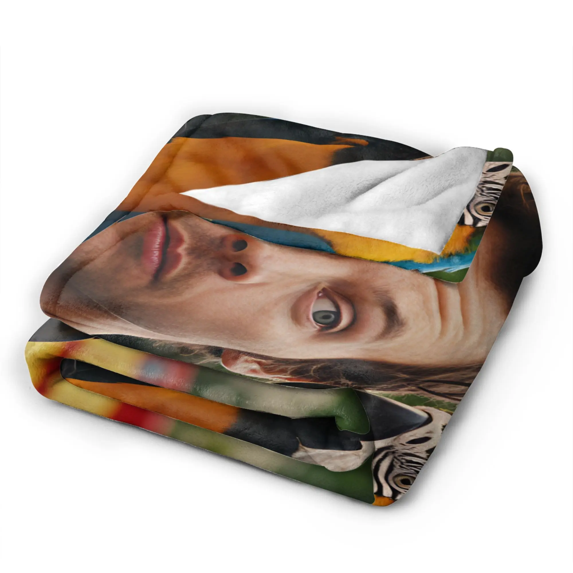 Cozy Blanket Travel Car Harrys S-Styles Kiss Al the Time Throw Blanket Novelty  Bedspread For Chair Sofa Bed