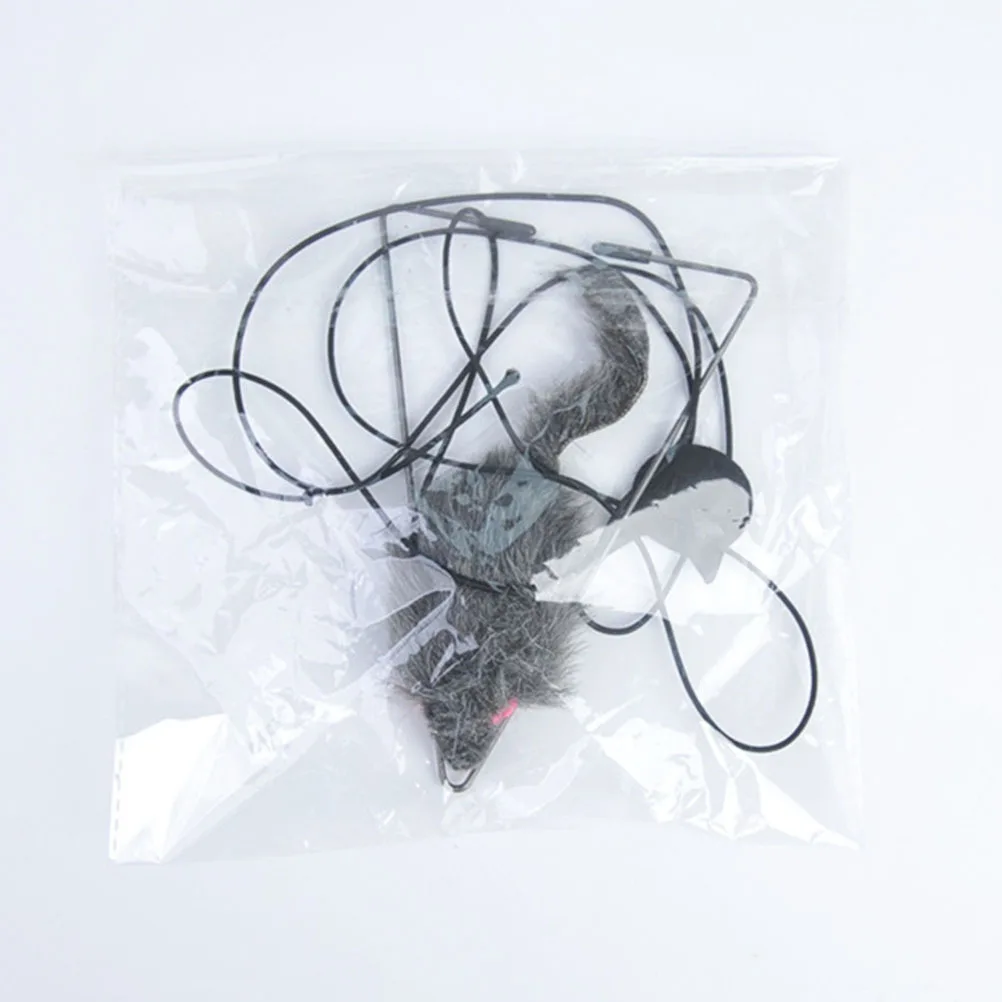 

Cat Teaser -Resistant Kitten Adjustable Length For Exercise Hunting Instinct Stimulation Fun Healthy