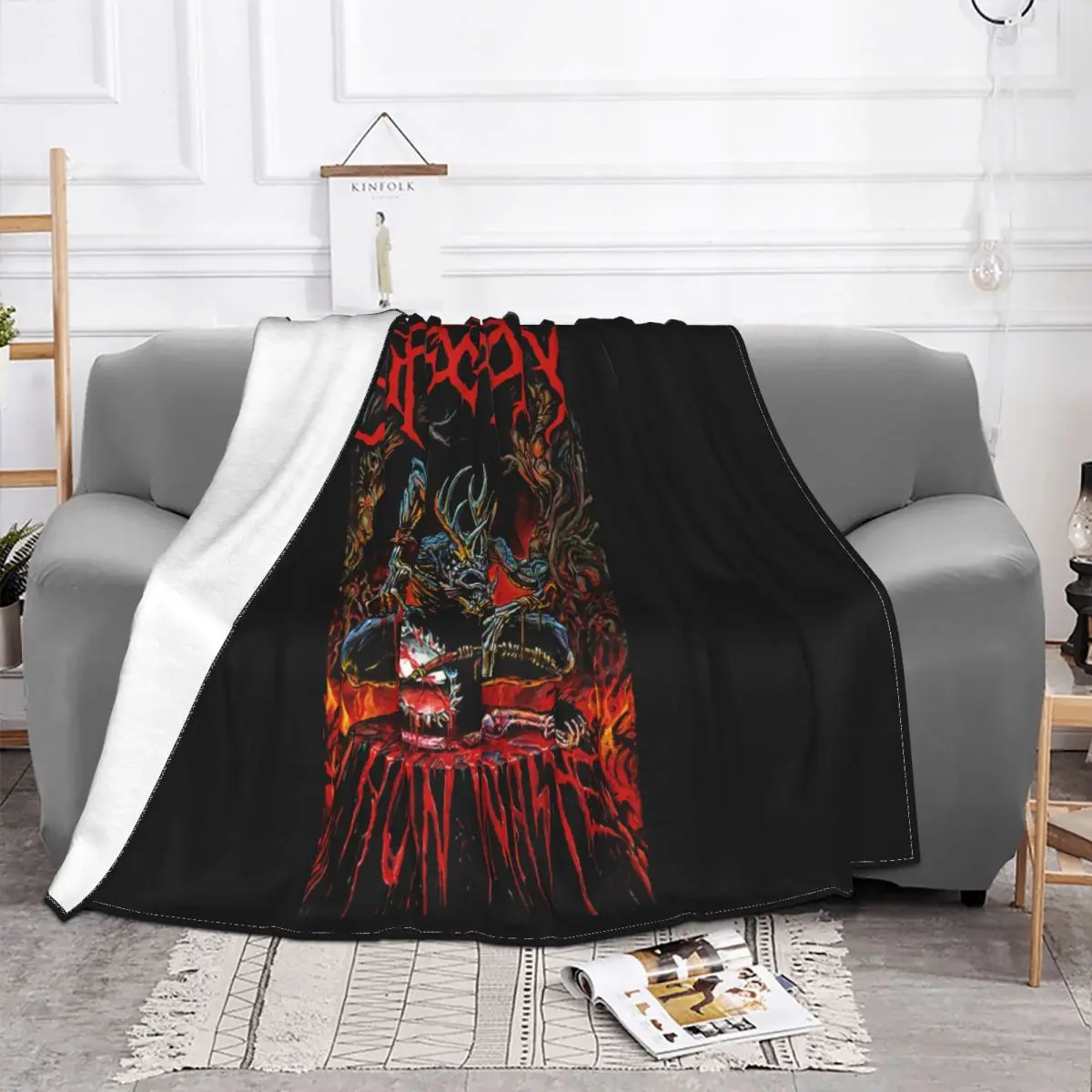 Suffocation Human Waste New Relapse Recording Ts2863 Top Quality Game 3D Animal Pop Natural Throw Blanket