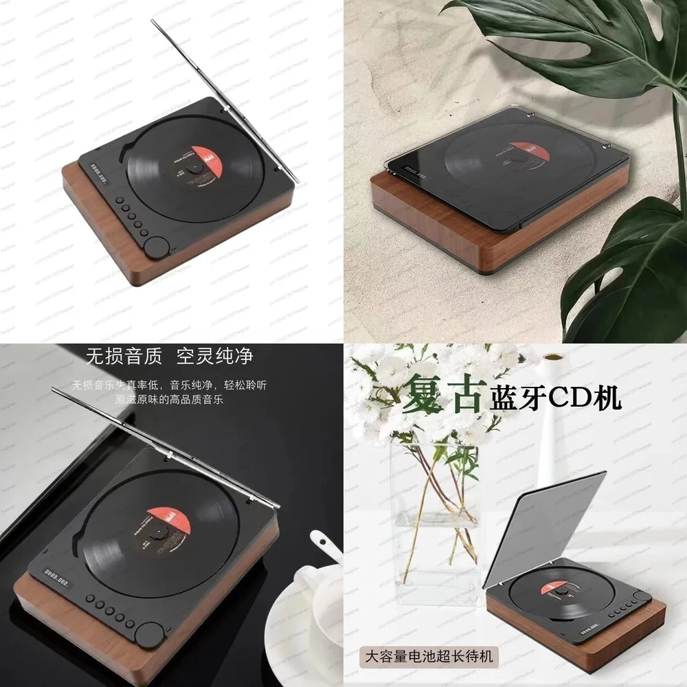 2026 hot sell -New CD Player Bluetooth 5.0, Hi-Fi Music System with USB Playback