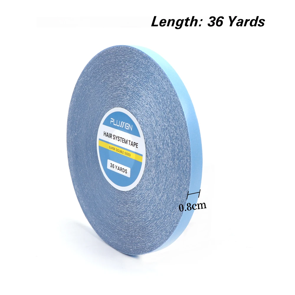 Hair System Tape For Hair Extensions 36Yards/Roll No Shine Bonding Double-Sided Lace Front Wig Tape Adhesive Replace Tape