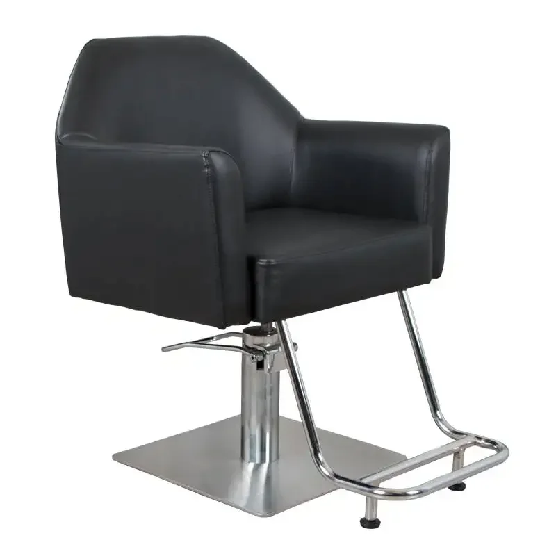 Luxury Chair Aesthetic Electric Hydraulic Hairdressing Barber Pump Salon Styling Swivel Brow Chairs Barbershop Vanity Owl Spa