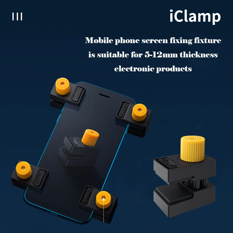 Qianli iClamp Universal Phone Screen Clip Fixture Strong Fixing Clip for Phone Screen Rear Glass LCD Fastening Clamp Clip