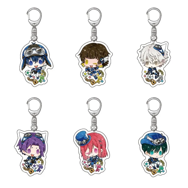 

Anime BLUE LOCK Figure Isagi Yoichi Seishiro Nagi Chigiri Hyoma Acrylic Key Chains Decor Pendant Accessories Fans Christmas Gift