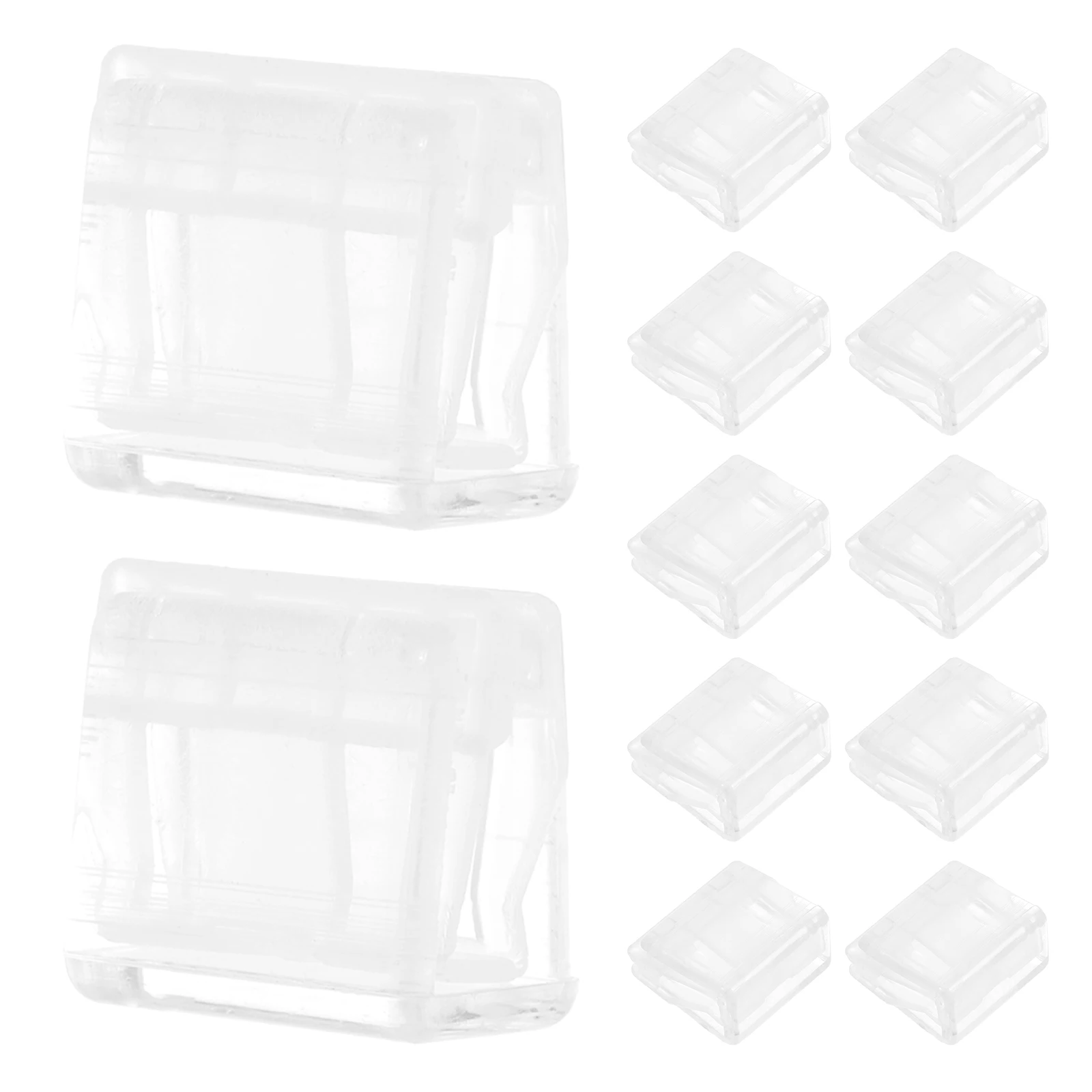 20pcs Push Clips for Test Papers Memos Binder File Folder Office School Paper Clips Use Plastic