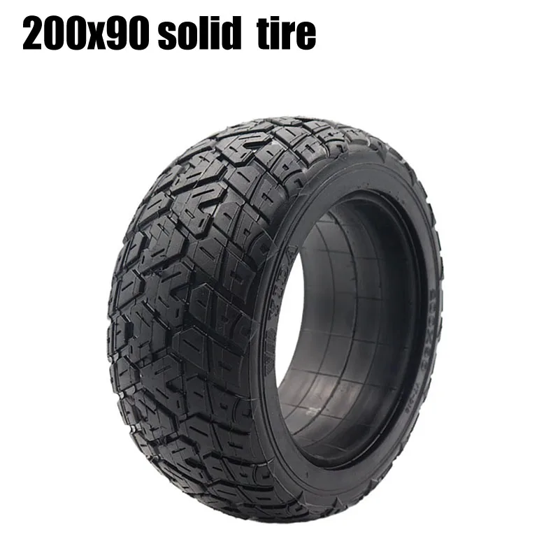 Free Shipping High Performance 200x90 Solid Tires Without Inner for Electric Scooter, Torsion Car 8 Inch Non Inflatable Tyre