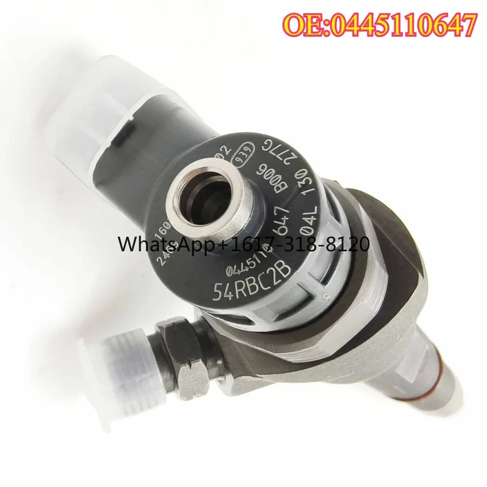 

High quality New For 0445110647 Gloednieuwe Common Rail Brandstofinjector